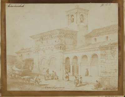 Diminished Copy of an Engraving of a Moorish Church by William Henry Fox Talbot